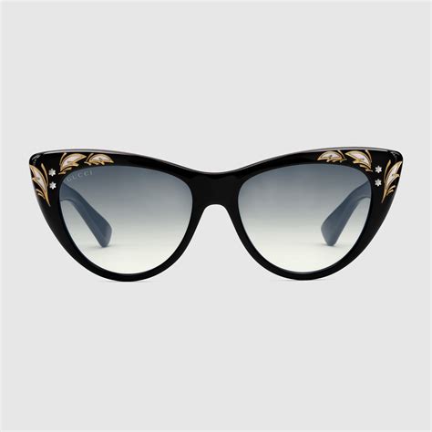 cateye gucci sunglasses|designer cat eye sunglasses polarized.